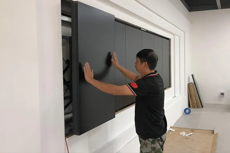 LED Display Mount Installation Process