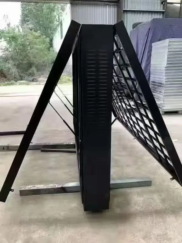 Vertical Stone Dual-Sided Display Cabinet
