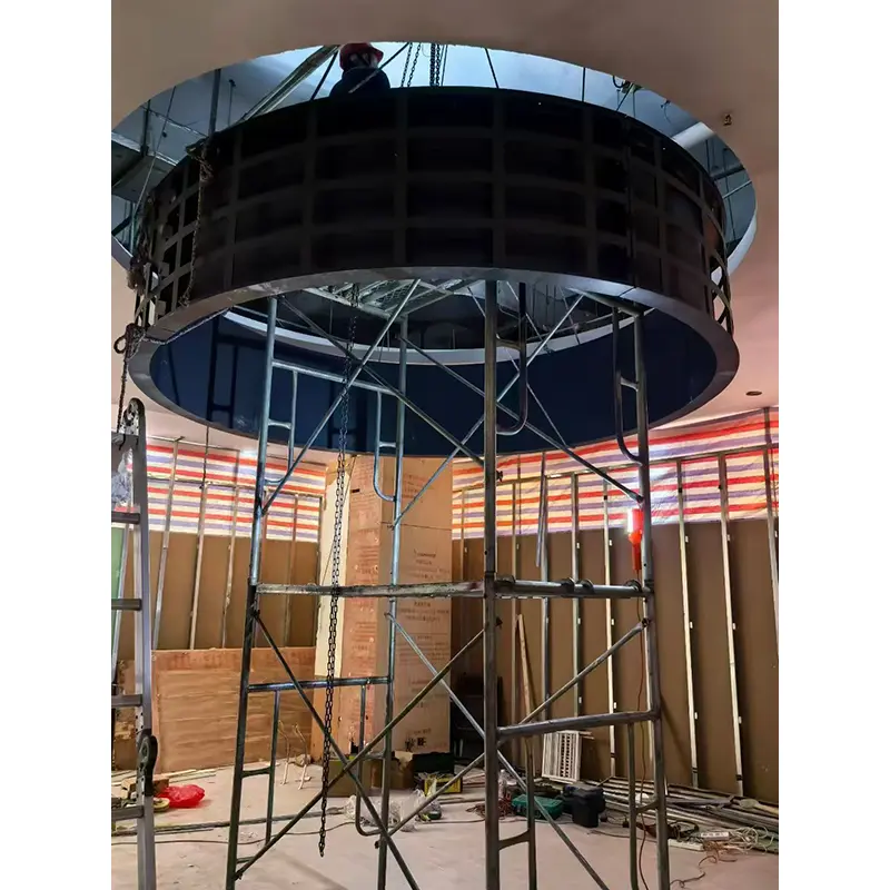 Outdoor Cylindrical Rainproof Cabinet